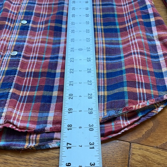 RARE Men’s RAGZ Plaid Shirt Snap Up Front OOAK Vintage VTG Size Large L - Picture 7 of 10